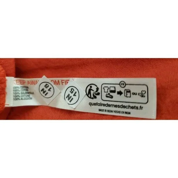 NEW FREE PEOPLE FREE-EST NATALYA SMOCKED COTTON WARM RED RUCHED MIDI DRESS SZ XS - Picture 10 of 10